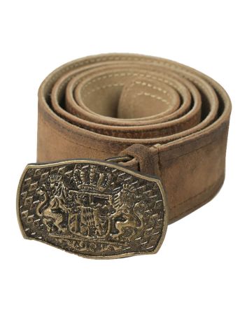 authentic German lederhosen belt