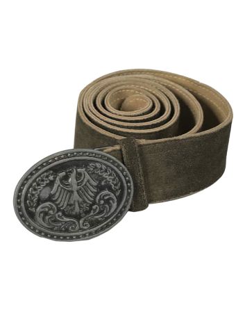 black lederhosen belt for men